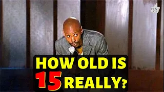 how old is 15 really for what its worth dave chappelle stand up comedy show stand up comedy 2021