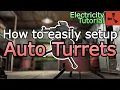 How to setup Auto Turrets in under 5 minutes Rust Tutorial
