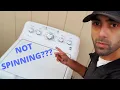 Troubleshooting And Fixing A GE Washer That Will Not Spin