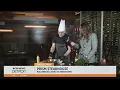 Previewing the menu Prism Steakhouse