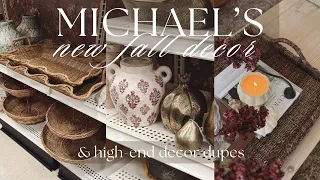 Michaels Fall Decor 2026 Shop With Me Haul Designer Dupes You on a budget