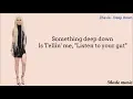 Lagu Zhavia Ward - Deep Down (Lyrics)