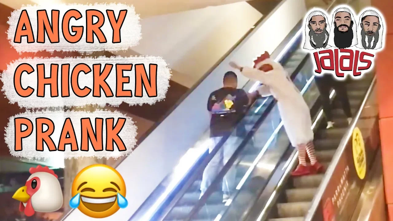 JALALS' ANGRY CHICKEN PRANK!