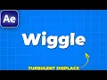 How to Add WIGGLE TEXT in After Effects