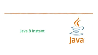 DATE TIME API Java 8 Instant Java 8 Version