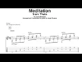 Jules Massenet - Meditation from Thais (Angel Romero) Audio + Tab