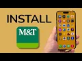 How To Install M T Bank Mobile App On iPhone