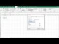 Excel Skills 2016 - Data Validation