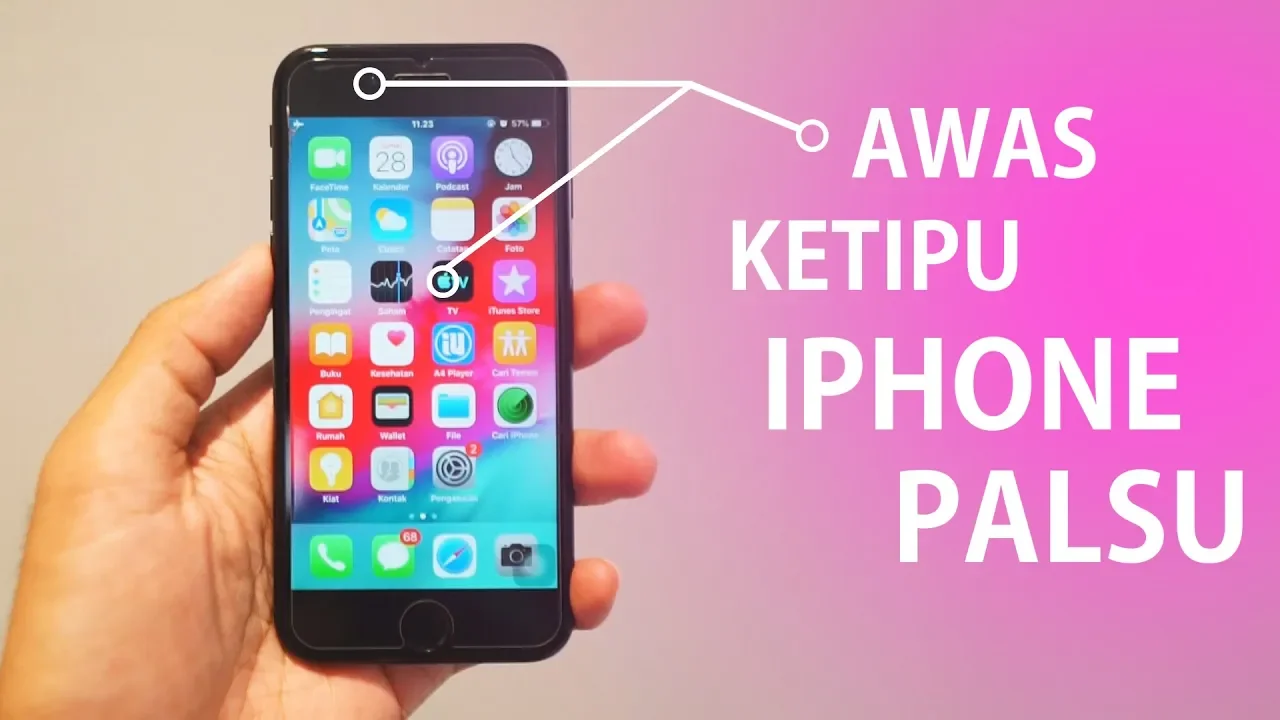 Unboxing Silicon Case iPhone Murah Bukan Original, Haha. 