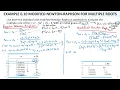 Numerical Methods Lec19 Ch06 Open Methods12 Modified Newton Raphson For Multiple Roots and Example