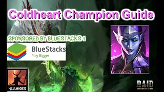 RAID Shadow Legends Coldheart Champion Guide - Best Single Target Damage in RAID Bluestacks 4