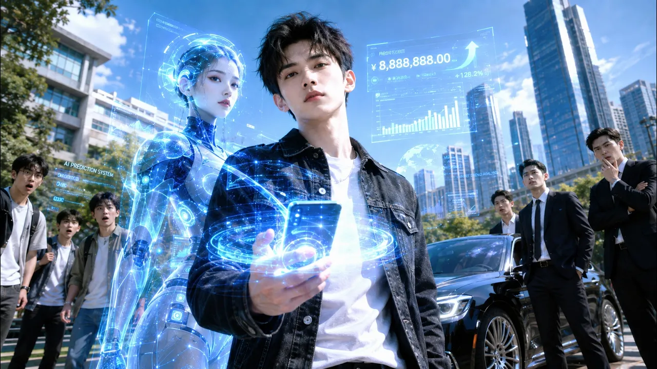 手機突然覺醒未來AI,他從窮學生變身掌控科技的男人,預知未來、逆轉命運,所有敵人都將臣服