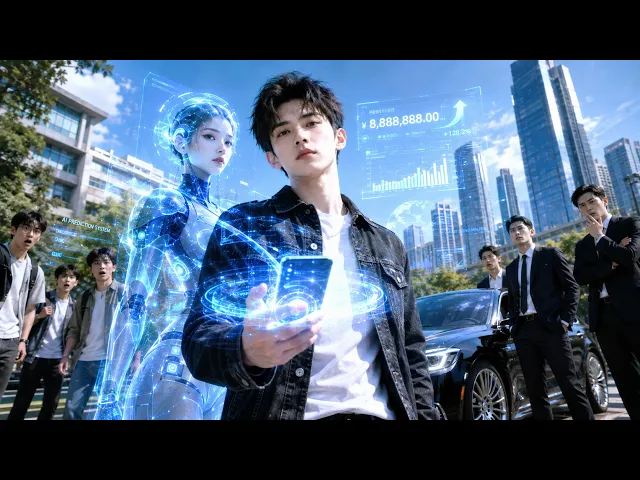 手機突然覺醒未來AI,他從窮學生變身掌控科技的男人,預知未來、逆轉命運,所有敵人都將臣服