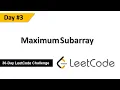 Leetcode - Maximum Subarray
