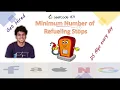 Minimum Number of Refueling Stops Leetcode 871 Live coding session