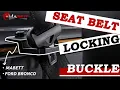 2-Door Seat Belt Locking Buckles Ford Bronco MABETT