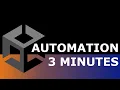 Unity Test Automation in 3 Minutes