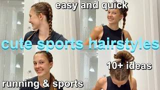 RUNNING HAIRSTYLES Cute And Easy Hairstyles For Sports And Working Out 