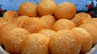 طريقة عمل العيش الكيزر هش وخفيف ناجح من اول مره 