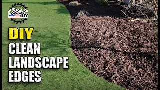 How The Pros Get CLEAN Landscape Edges