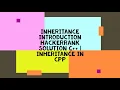 INHERITANCE INTRODUCTION HACKERRANK SOLUTION C INHERITANCE IN CPP