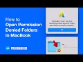 Access Locked or Permission Denied Folders in Mac Access Root Folder in Mac