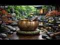 Tibetan Sounds with Water Sounds | Heals Damage In The Body | Eliminate Stress, Anxiety
