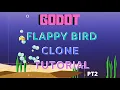 Godot flappy bird tutorial part 2