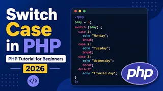 Switch Case in PHP PHP Tutorial for Beginners 2026