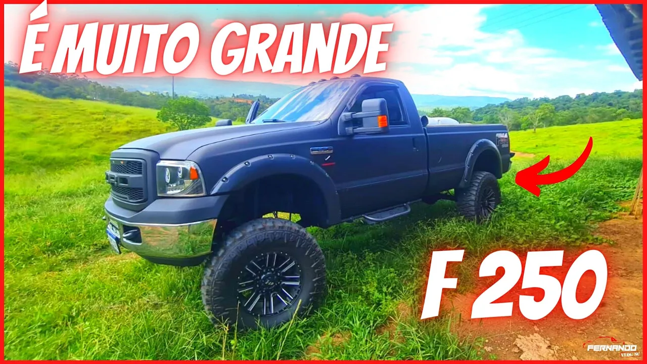 FORD F250 "ESSA TÁ MUITO GRANDE" #ford #f250