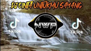 Download DJ CINTA UNTUKMU SAYANG REMIX TERBARU 2020 FULL BASS MP3