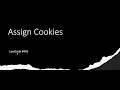 SOLVED Assign Cookies - LeetCode 455