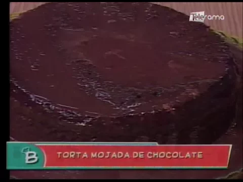 Torta mojada de chocolate