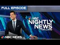 NBC Nightly News Full Episode - July 25