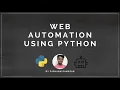 Web Automation Using Python for Beginners