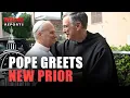 Download Lagu POPE LEO XIV visits the Augustinians and greets the NEW Prior General (VIDEO ONLY)