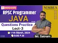 RPSC Programmer 2024 RPSC Programmer JAVA Practice Questions Lect-3 - Free Online Live Classes