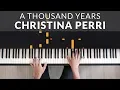 Lagu A Thousand Years - Christina Perri | Tutorial of my Piano Cover
