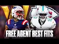 Best fits for top remaining NFL free agents Stefon Diggs Tyreek Hill MORE