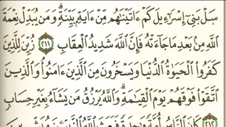 سورة البقرة من آية ٢١١ إلى آية ٢١٥ صوت وصورة للشيخ ماهر المعيقلي ٣٣ الوصففء مهمم 