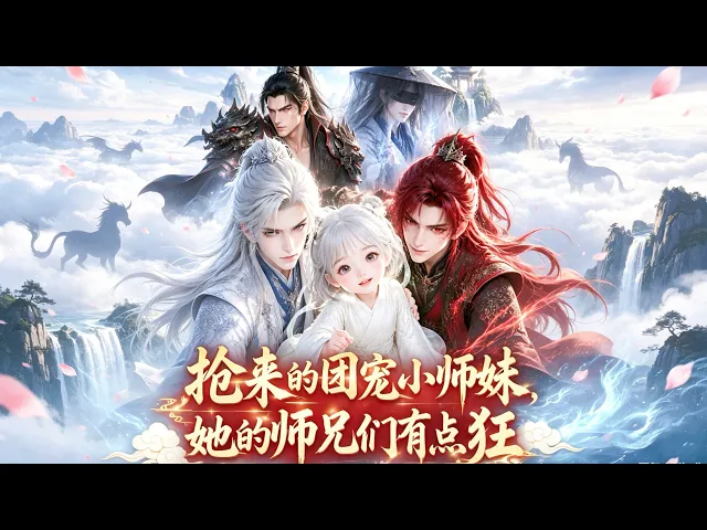 一口气看完丨 抢来的团宠小师妹,她的师兄们有点狂 四岁萌娃拜入苍炎宗,四位师兄实力宠妹
