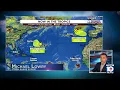 Disturbances dot the open Atlantic as future Moke forecast to slide south of Hawaii