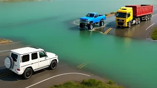 Cars Vs Deep Water Challenge 10 BeamNG Drive 