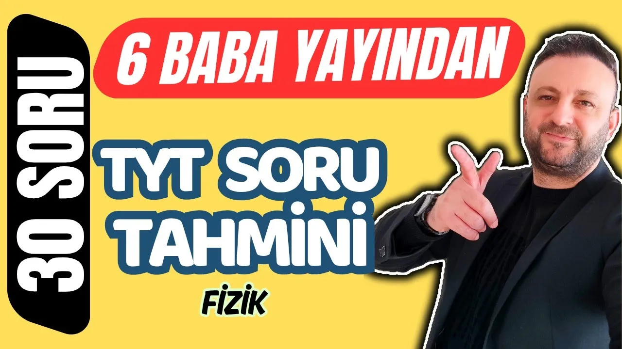 2026 TYT- MSÜ FİZİK SORULARLA FULL TEKRAR🎯 Boş Beleş Sorularla İşimiz YOK