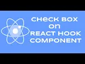 CheckBox React Hook Component