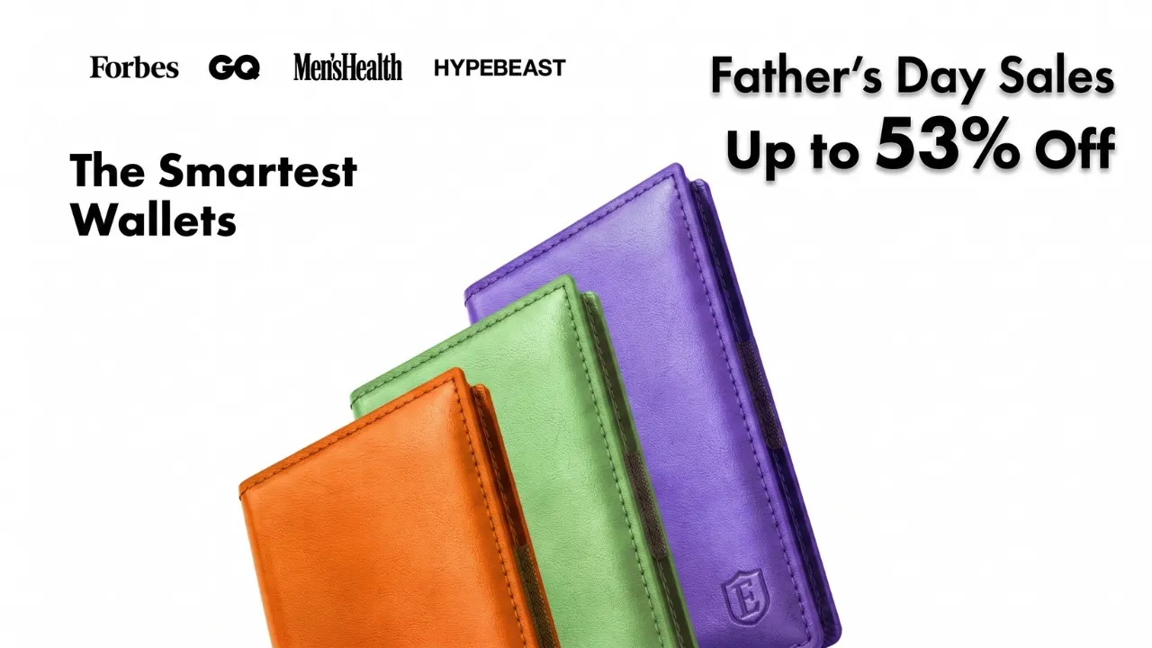 Ekster® — Ekster Wallet — The Smartest Gift for Dad (YouTube video ad)