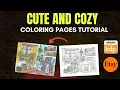 How I create CUTE and COZY Coloring pages with FREE Ai for KDP and Etsy