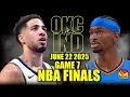 Download Lagu Oklahoma City Thunder vs Indiana Pacers Full Game 7 Highlights - June 22, 2025 | 2025 NBA Finals
