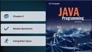 Java Programming Chapter 2 Using Data Types study guide