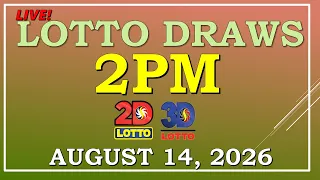 LOTTO RESULT 2PM DRAW AUGUST 14 2026 LottoResultTV15K